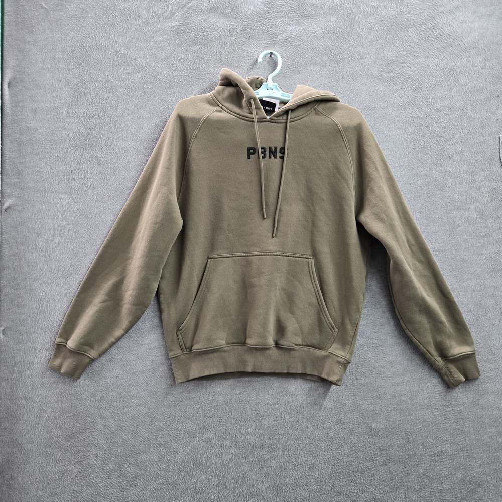Alphalete Men Hoodie S Brown Pullover Fleece PBNS LDB-1502